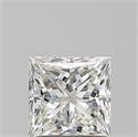 Diamante Natural 1.06 quilates, Princesa , Color J, claridad VS2 y certificado GIA