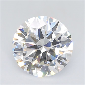 Picture of Lab Grown Diamond 4.40 Carats, Round with Excellent Cut, D Color, VVS1 Clarity and Certified by IGI