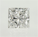 0,83 quilates, diamante princesa, talla ideal, F VS1, certificado por GIA