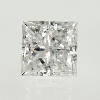 Foto 0.83 quilates, diamante princesa, Ideal-Cutt, F VS1, certificado por GIA de