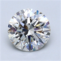 Diamante Natural 1.71 quilates, Redondo , Color H, claridad SI2 y certificado GIA