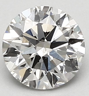 Foto Diamante natural de 0,57 quilates I SI2, Very-Good Cut certificado por GIA de