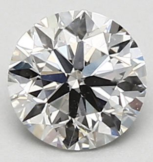 Picture of 0.50 carat natural diamond F VS2, Ideal Cut certified by CGL