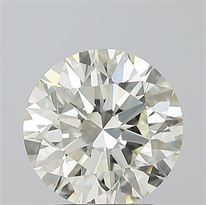 Picture of Natural Diamond 2.00 Carats, Round with Excellent Cut, L Color, VVS2 Clarity and Certified by GIA
