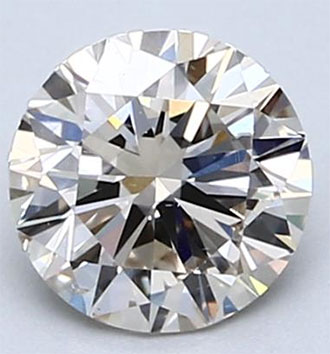 Picture of 0.90 Round Natural diamond, G VS1 Ideal cut