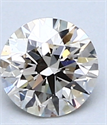 0.40 quilates, diamante redondo con talla IDEAL, color H, claridad VVS2 y certificado por CGL