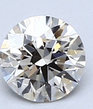 Picture of 0.40 Carats, Round Diamond with IDEAL Cut, H Color, VVS2 Clarity and Certified By CGL