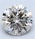 0,43 quilates, diamante redondo con muy buen corte, color G, claridad VS1 y certificado por EGL