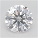 Lab Grown Diamond 6.66 Carats, Round with Ideal Cut, D Color, VVS2 Clarity and Certified by IGI