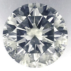 Picture of 1.53 carat Round Natural Diamond F SI1, Ideal-Cut, certified by CGL
