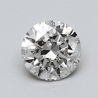 Foto Diamante natural redondo J SI1 de 1,05 quilates, talla ideal, certificado por CGL de