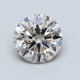 Foto 1.01 quilates, diamante redondo con corte ideal, color I, claridad SI1 y certificado por CGL de