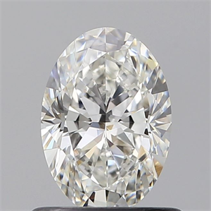 Picture of Natural Diamond 0.67 Carats, Oval with  Cut, G Color, VVS2 Clarity and Certified by GIA