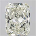 Natural Diamond 3.02 Carats, Radiant with  Cut, L Color, SI2 Clarity and Certified by GIA
