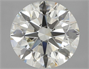 Diamante Natural 2.03 quilates, Redondo , Color K, claridad IF y certificado GIA