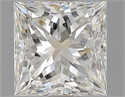 Natural Diamond 0.51 Carats, Princess with  Cut, G Color, VVS1 Clarity and Certified by GIA