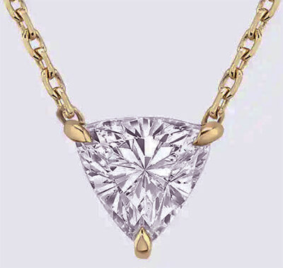 Pendant forTriangle Diamond