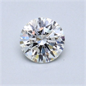 Diamante Natural 0.50 quilates, Redondo , Color H, claridad VS2 y certificado GIA