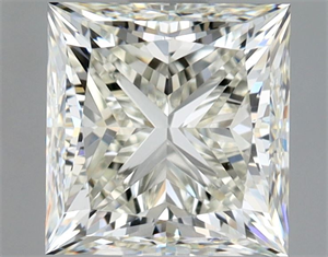 Picture of Natural Diamond 1.20 Carats, Princess with  Cut, J Color, VS1 Clarity and Certified by GIA