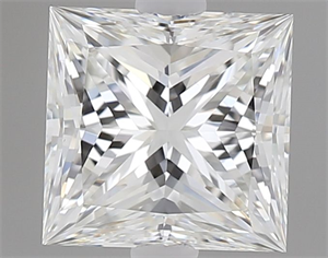Foto Diamante Natural 1.05 quilates, Princesa , Color G, claridad VS1 y certificado GIA de