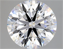 Diamante Natural 4.01 quilates, Redondo , Color D, claridad SI1 y certificado GIA