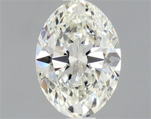 Foto Diamante Natural 0.90 quilates, Ovalado , Color I, claridad IF y certificado GIA de