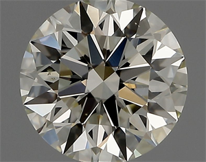 Picture of Natural Diamond 0.70 Carats, Round with Excellent Cut, L Color, VS2 Clarity and Certified by IGI