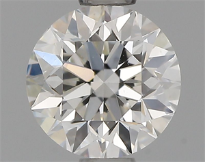 Picture of Natural Diamond 0.70 Carats, Round with Very Good Cut, I Color, VS2 Clarity and Certified by GIA
