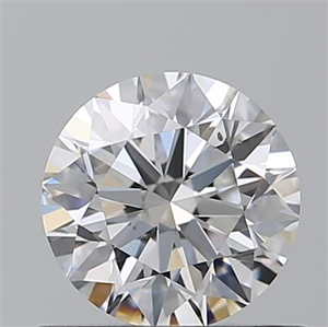 Picture of Natural Diamond 0.71 Carats, Round with Excellent Cut, E Color, SI1 Clarity and Certified by GIA