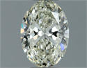 Natural Diamond 0.51 Carats, Oval with  Cut, J Color, VVS1 Clarity and Certified by IGI