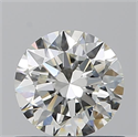 Natural Diamond 0.73 Carats, Round with Excellent Cut, J Color, VVS2 Clarity and Certified by GIA