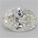 Diamante Natural 1.40 quilates, Ovalado , Color J, claridad SI2 y certificado GIA