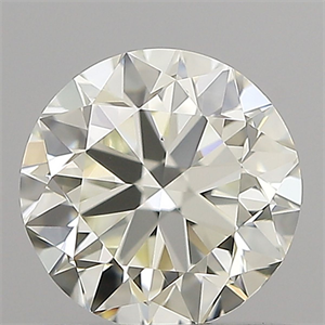 Picture of Natural Diamond 0.70 Carats, Round with Very Good Cut, K Color, VS1 Clarity and Certified by IGI
