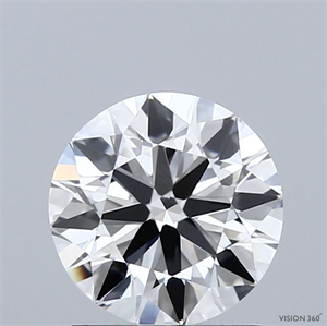 Picture of Lab Grown Diamond 1.50 Carats, Round with Excellent Cut, E Color, VVS2 Clarity and Certified by IGI