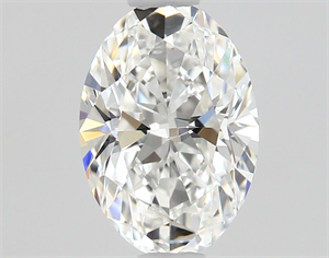Picture of Natural Diamond 0.60 Carats, Oval with  Cut, F Color, VVS1 Clarity and Certified by GIA