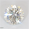 Lab Grown Diamond 1.53 Carats, Round with Excellent Cut, I Color, VS1 Clarity and Certified by IGI