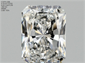 Natural Diamond 0.70 Carats, Radiant with  Cut, F Color, VVS2 Clarity and Certified by GIA