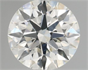 Diamante Natural 0.52 quilates, Redondo , Color G, claridad VS2 y certificado GIA