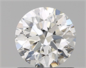 Diamante Natural 1.00 quilates, Redondo , Color H, claridad VS1 y certificado GIA