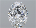 Diamante Natural 2.01 quilates, Ovalado , Color D, claridad SI2 y certificado GIA