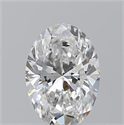 Natural Diamond 0.70 Carats, Oval with  Cut, E Color, VS2 Clarity and Certified by GIA