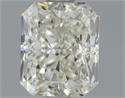 Natural Diamond 1.01 Carats, Radiant with  Cut, K Color, VS1 Clarity and Certified by GIA