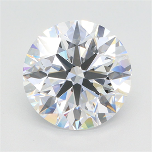 Picture of Lab Grown Diamond 4.01 Carats, Round with Ideal Cut, E Color, VS1 Clarity and Certified by IGI