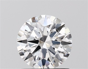 Picture of Lab Grown Diamond 1.04 Carats, Round with Ideal Cut, D Color, VVS2 Clarity and Certified by IGI