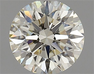 Picture of Natural Diamond 1.11 Carats, Round with Excellent Cut, J Color, VS1 Clarity and Certified by IGI