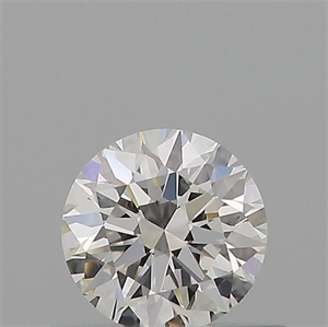 Picture of Natural Diamond 0.43 Carats, Round with Excellent Cut, G Color, IF Clarity and Certified by GIA