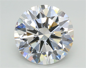 Picture of Lab Grown Diamond 5.05 Carats, Round with Excellent Cut, G Color, VVS2 Clarity and Certified by IGI