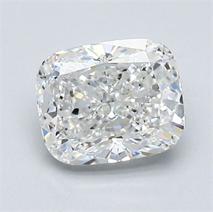 Picture of Natural Diamond 1.30 Carats, Cushion with  Cut, G Color, VVS2 Clarity and Certified by GIA