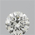 Diamante Natural 0.50 quilates, Redondo , Color K, claridad VVS1 y certificado GIA