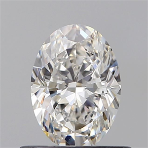 Picture of Natural Diamond 0.61 Carats, Oval with  Cut, F Color, VVS2 Clarity and Certified by GIA